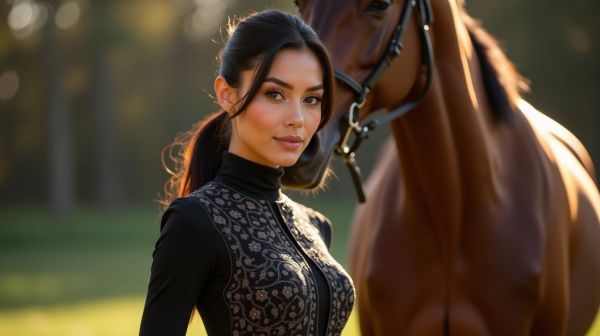 Elevate your riding with stylish women's equestrian tops